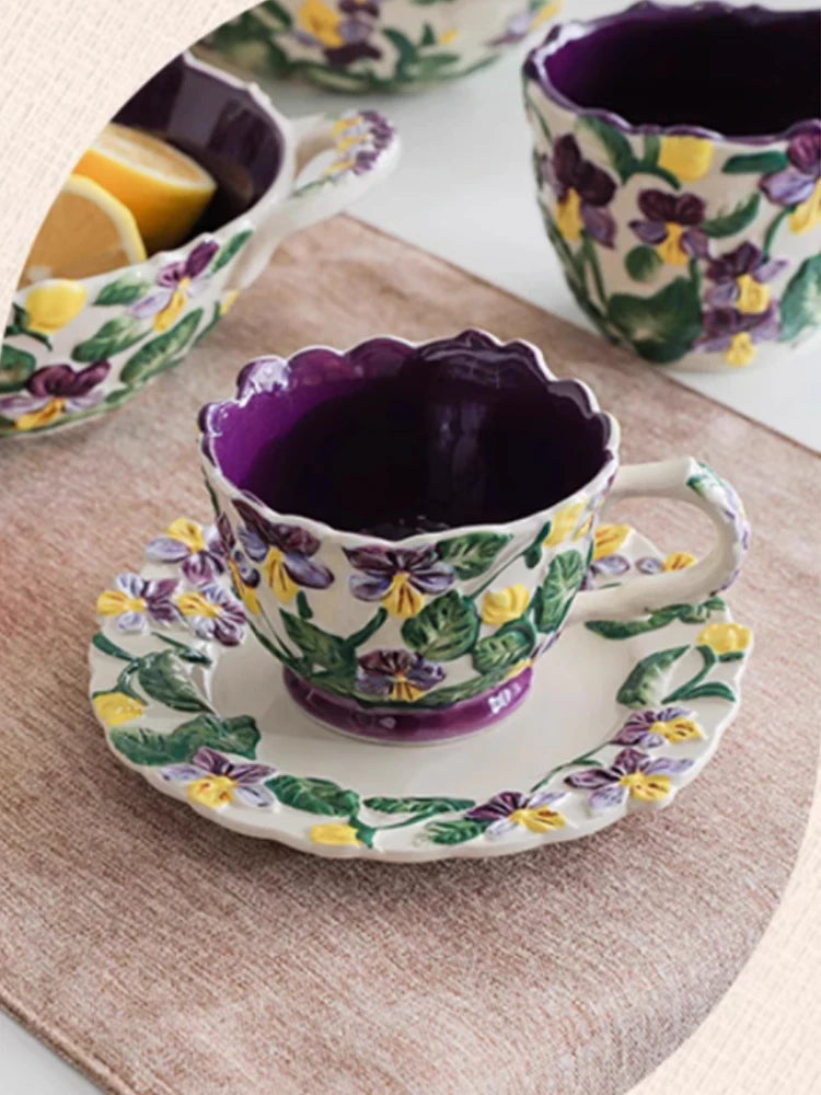 Kaffeetassen – Keramik Töpferei Design – 400ML