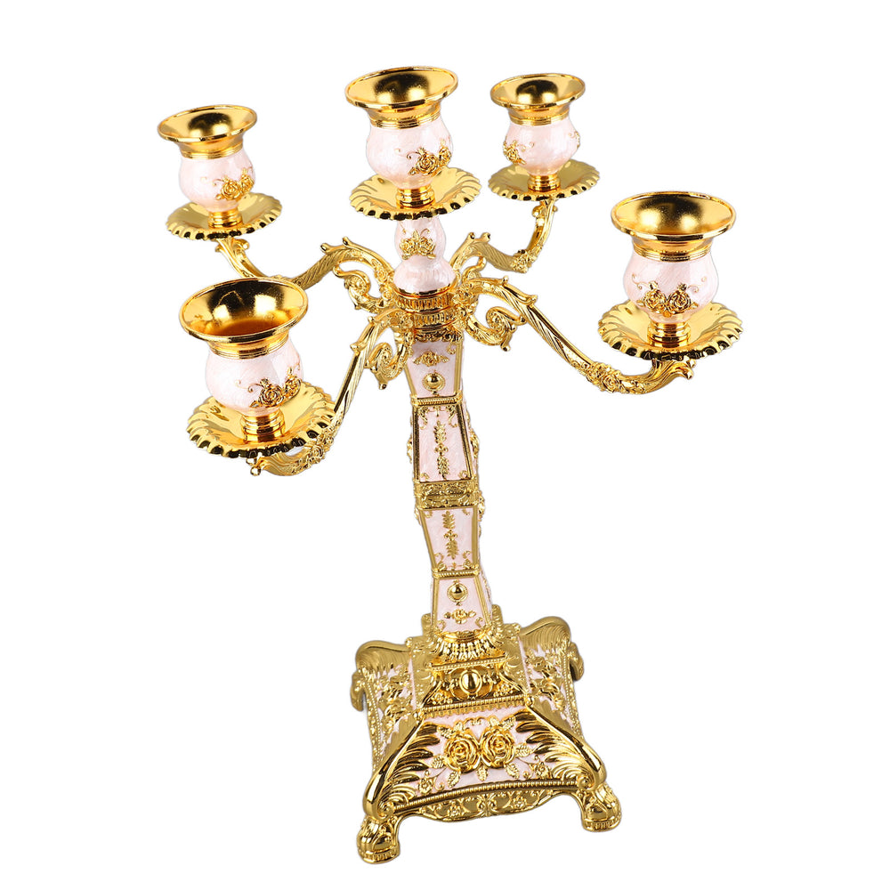 Kandelaber Halter – Vintage Metall Design – Romantische Dekoration