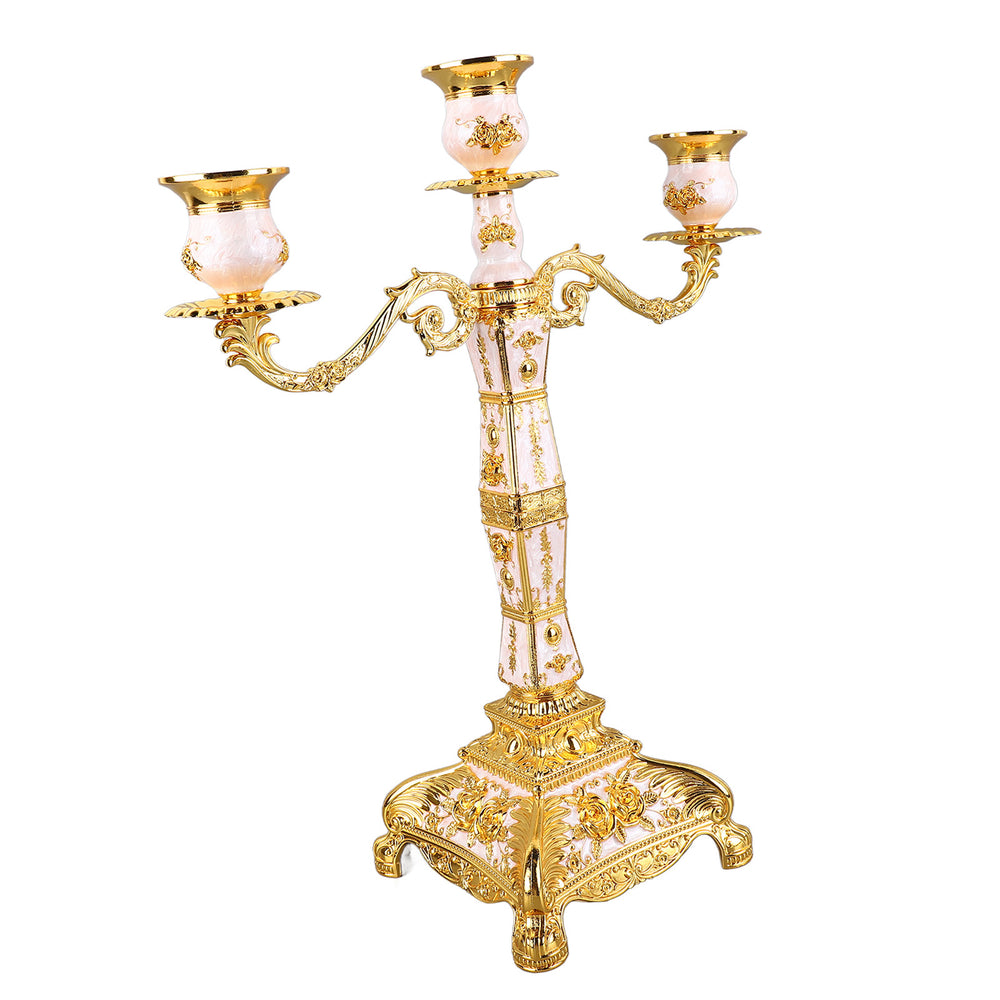 Kandelaber Halter – Vintage Metall Design – Romantische Dekoration