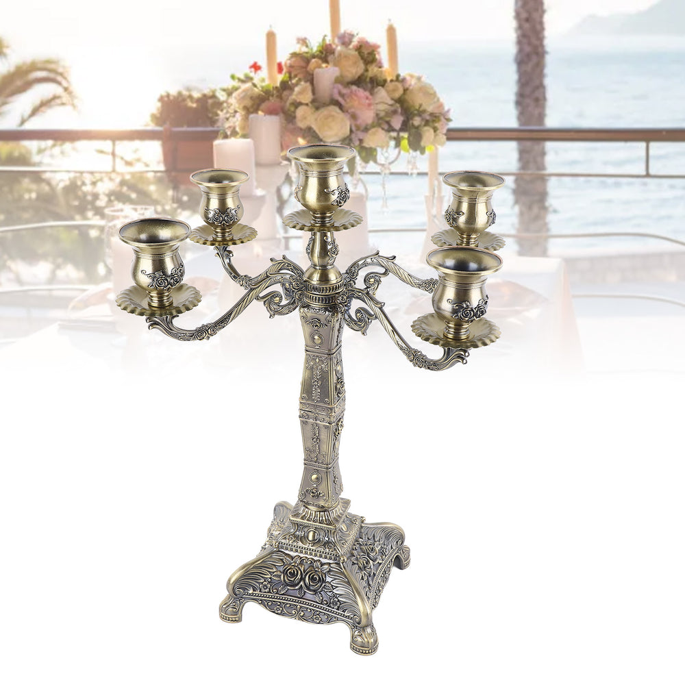 Kandelaber Halter – Vintage Metall Design – Romantische Dekoration