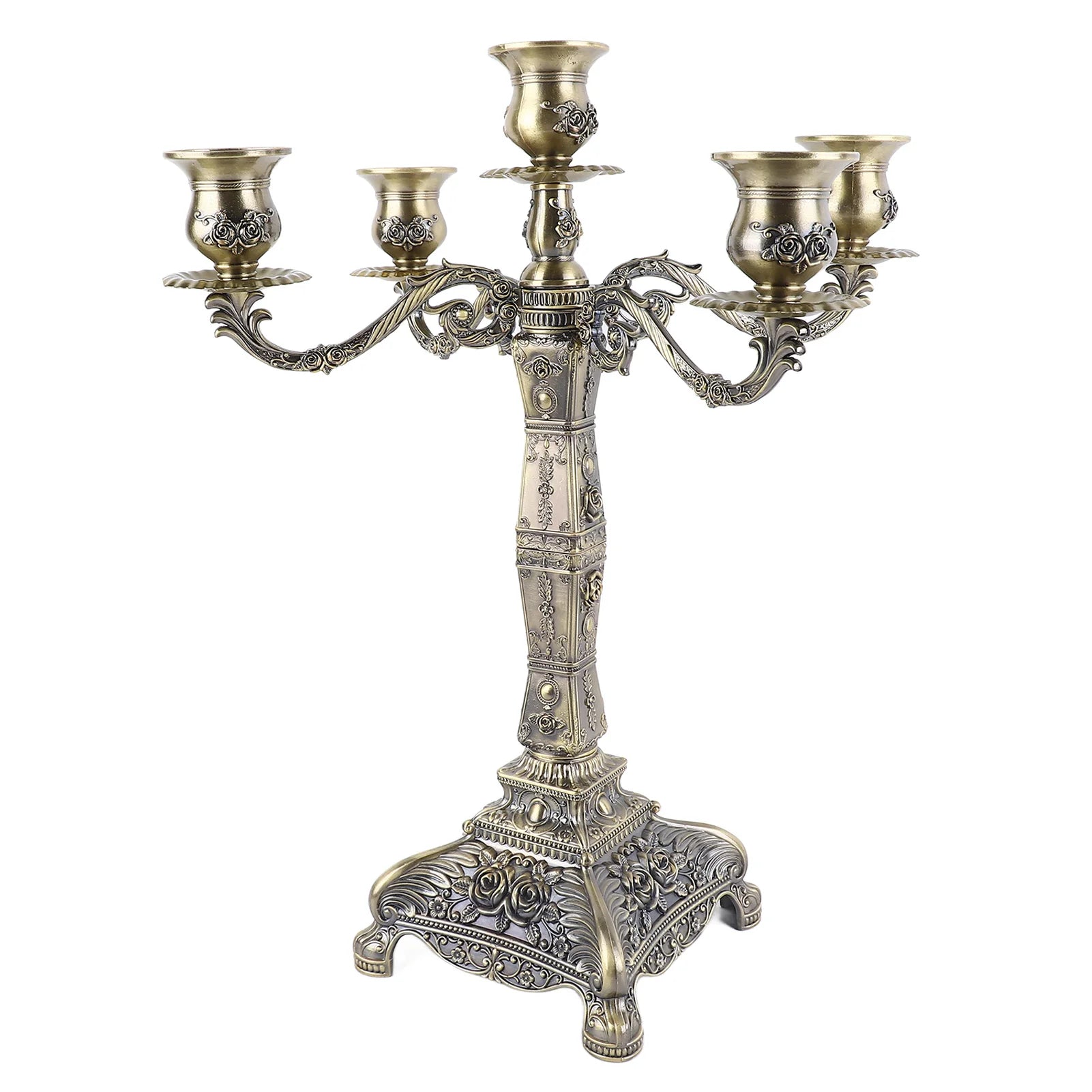 Kandelaber Halter – Vintage Metall Design – Romantische Dekoration