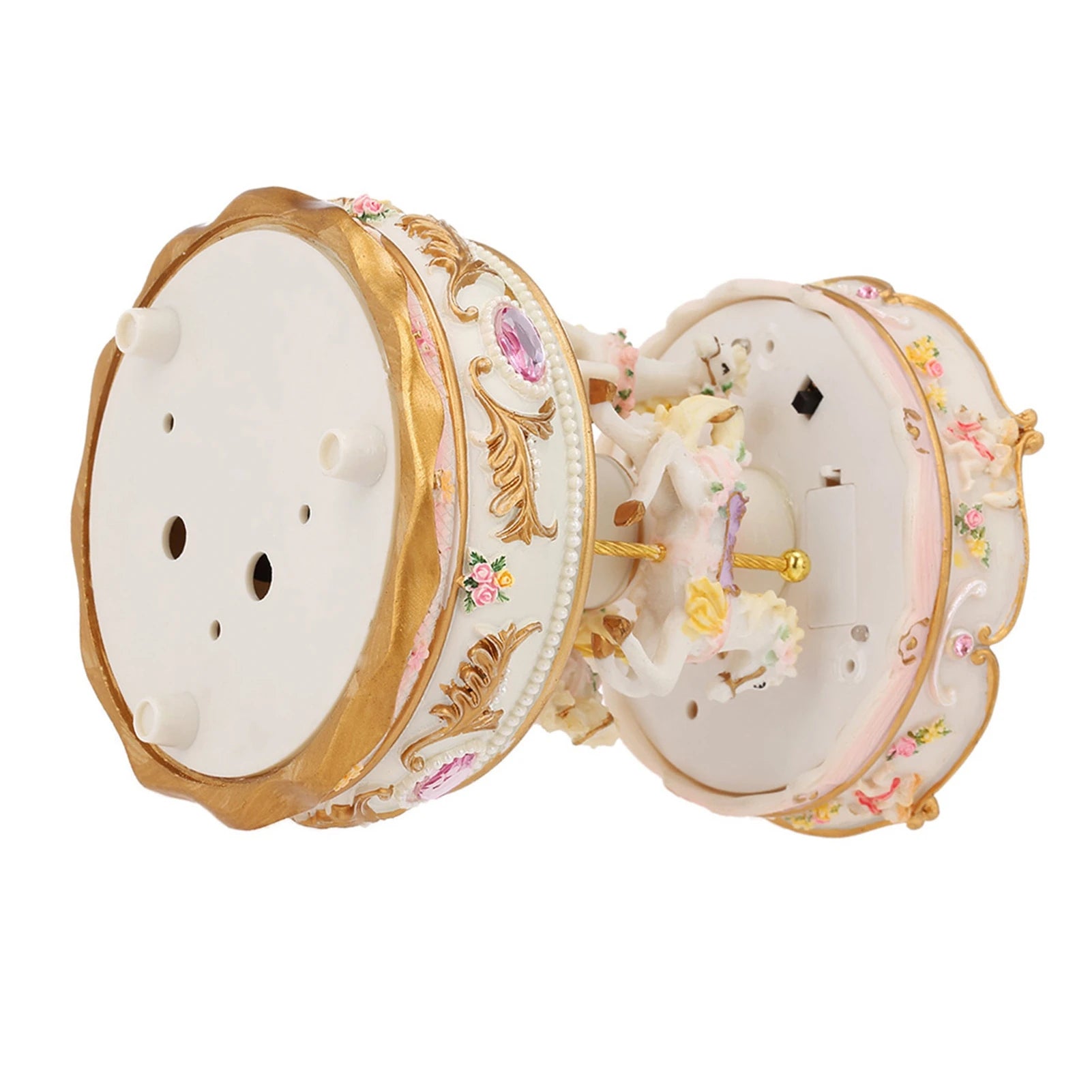 Karussell Spieluhr – LED Harz 17x10.5cm