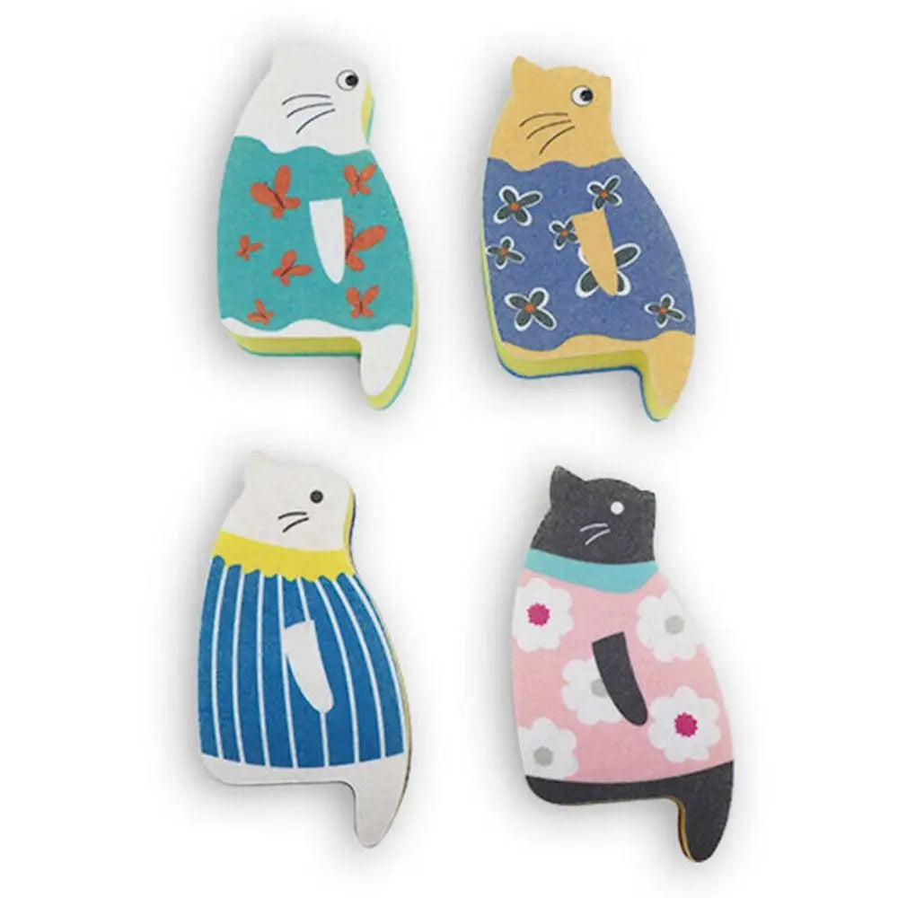 Katzenpfoten Küchenschwamm – Vliesstoff – 14x7x3CM