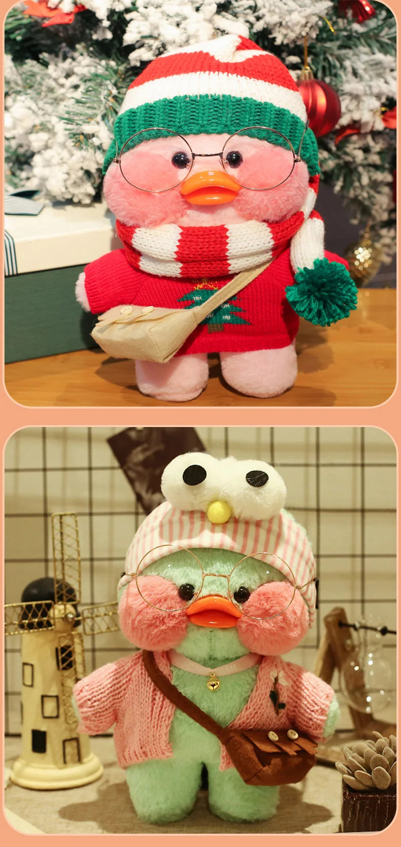 Kawaii Ente Plüsch – Weicher Plüsch/Baumwolle – 30cm