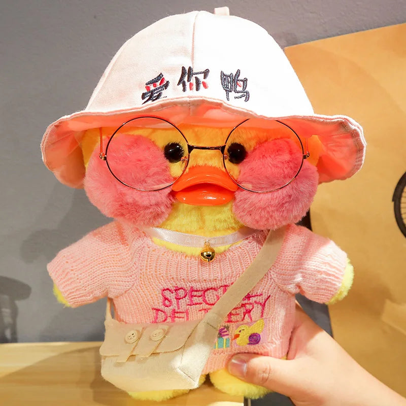 Kawaii Ente Plüsch – Weicher Plüsch/Baumwolle – 30cm