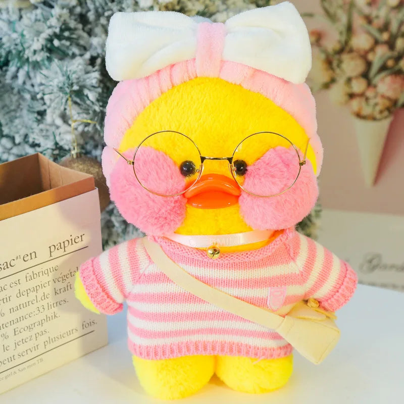 Kawaii Ente Plüsch – Weicher Plüsch/Baumwolle – 30cm