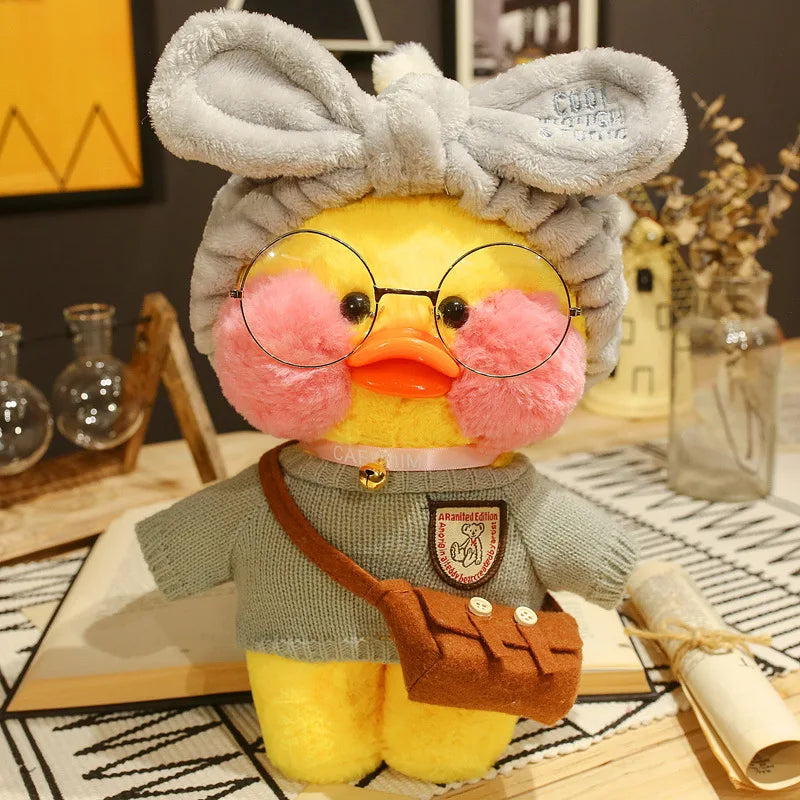 Kawaii Ente Plüsch – Weicher Plüsch/Baumwolle – 30cm