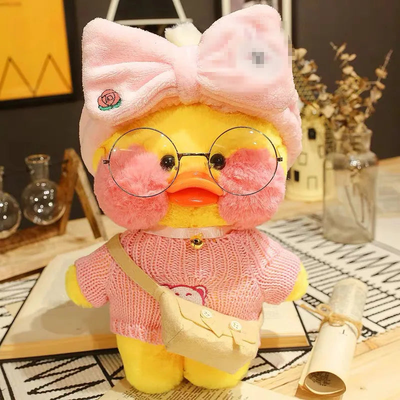 Kawaii Ente Plüsch – Weicher Plüsch/Baumwolle – 30cm