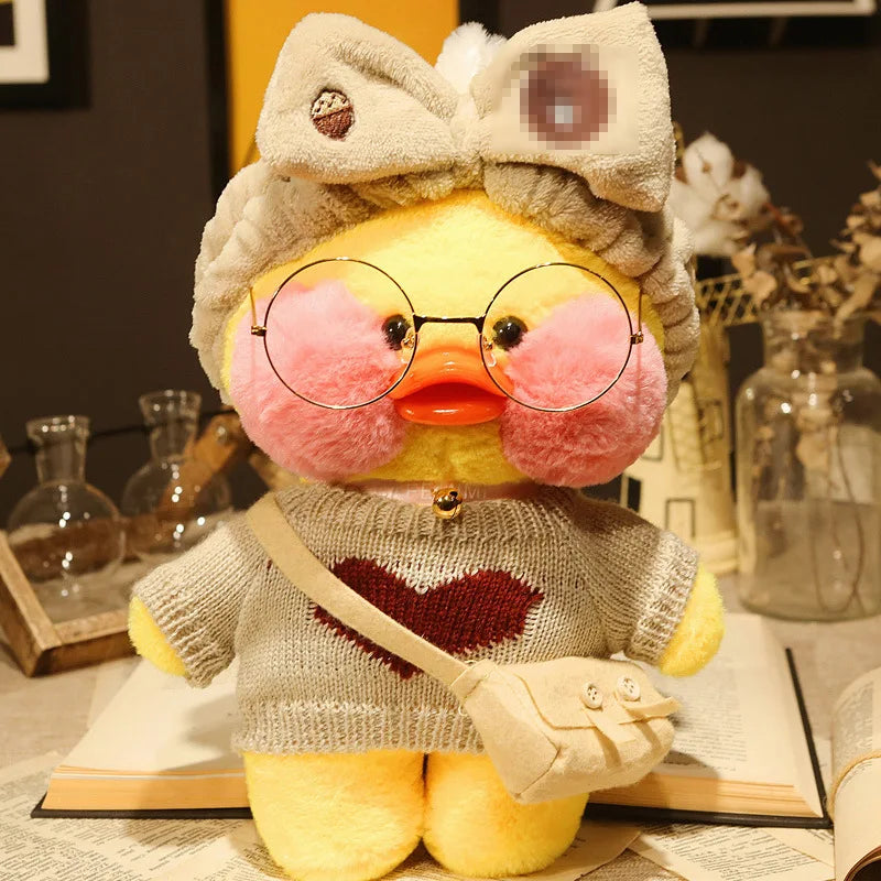 Kawaii Ente Plüsch – Weicher Plüsch/Baumwolle – 30cm