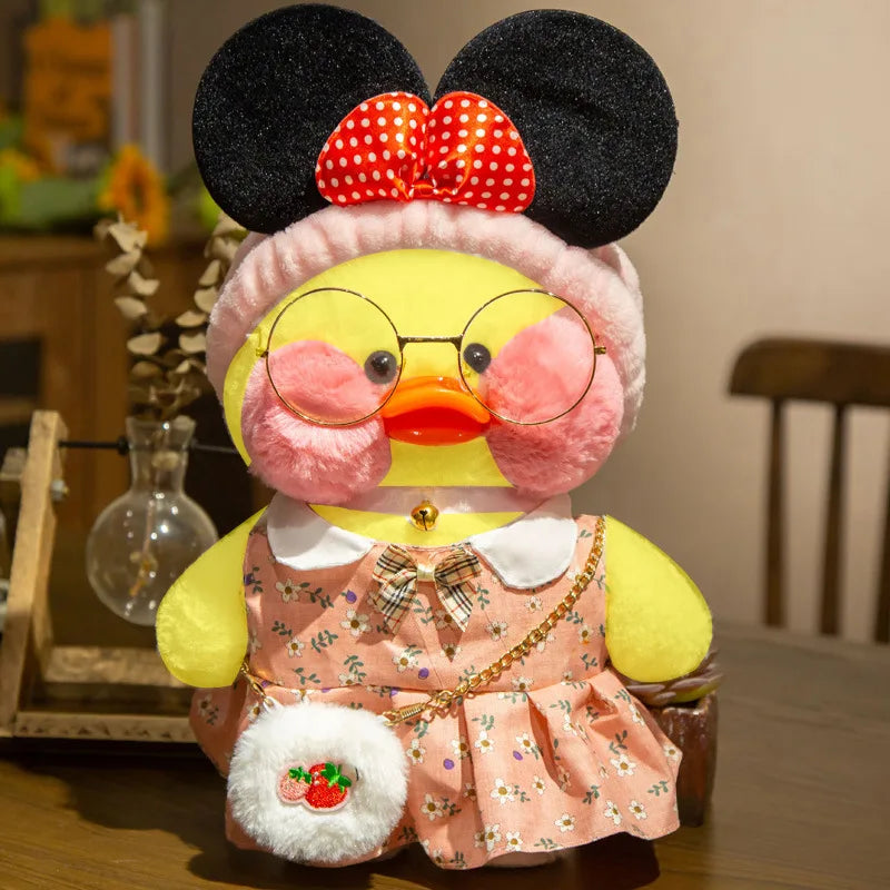 Kawaii Ente Plüsch – Weicher Plüsch/Baumwolle – 30cm