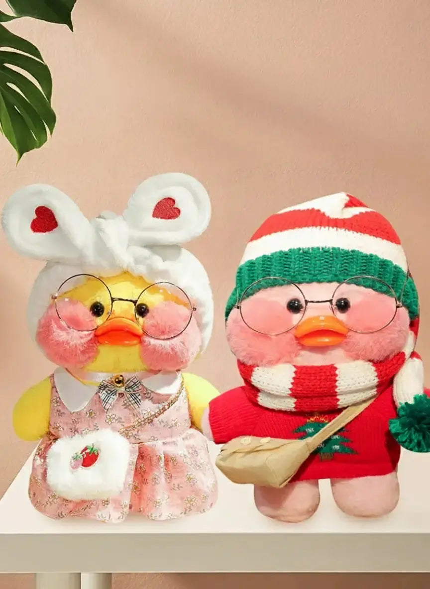 Kawaii Ente Plüsch – Weicher Plüsch/Baumwolle – 30cm