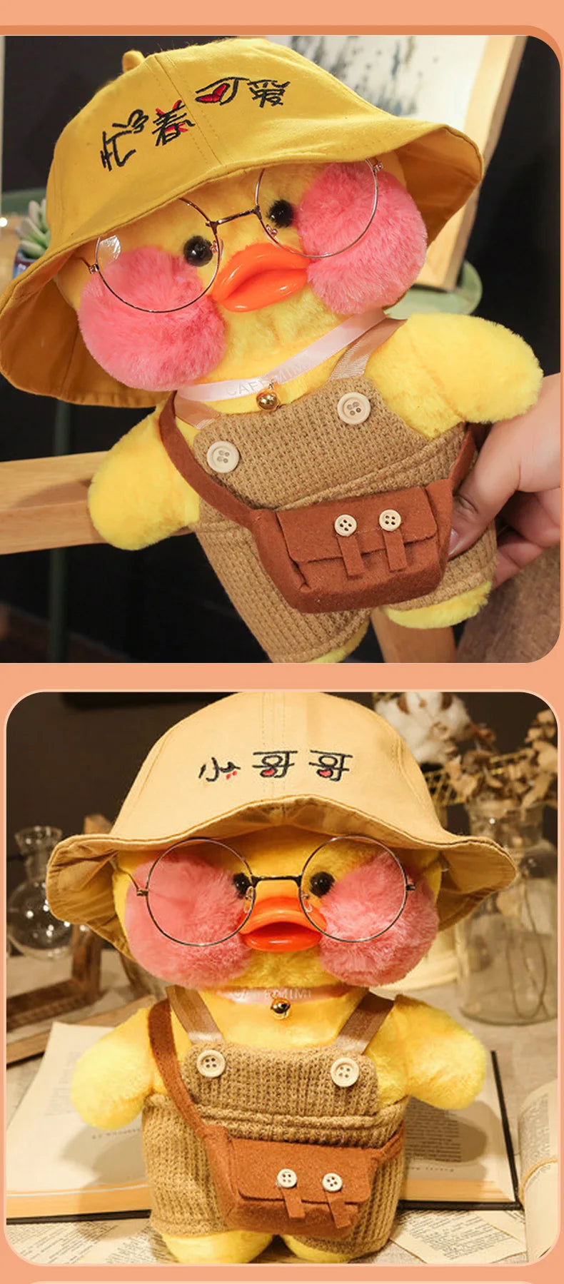 Kawaii Ente Plüsch – Weicher Plüsch/Baumwolle – 30cm