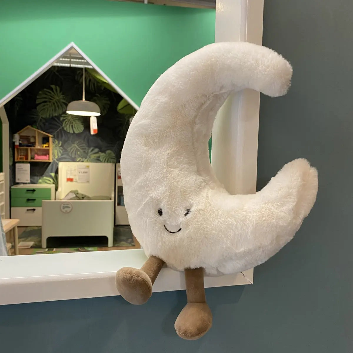 Kawaii Hirsch Kissen – Plüsch Baumwolle Design – Schlafzimmer Deko