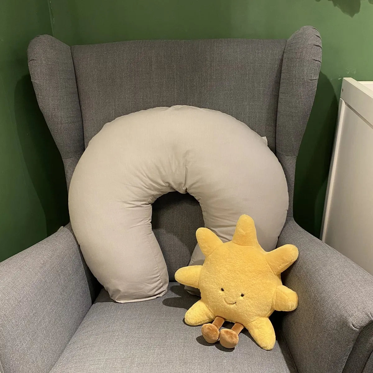 Kawaii Hirsch Kissen – Plüsch Baumwolle Design – Schlafzimmer Deko