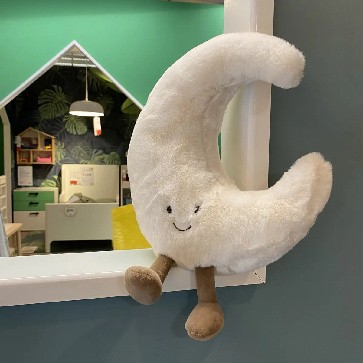 Kawaii Hirsch Kissen – Plüsch Baumwolle Design – Schlafzimmer Deko