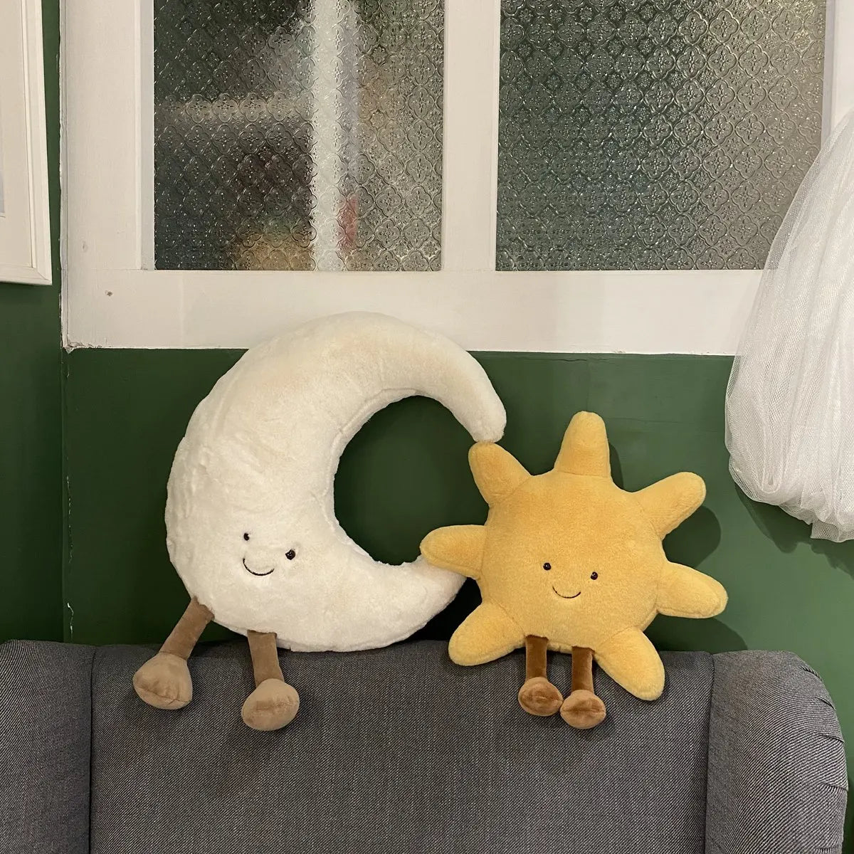 Kawaii Hirsch Kissen – Plüsch Baumwolle Design – Schlafzimmer Deko