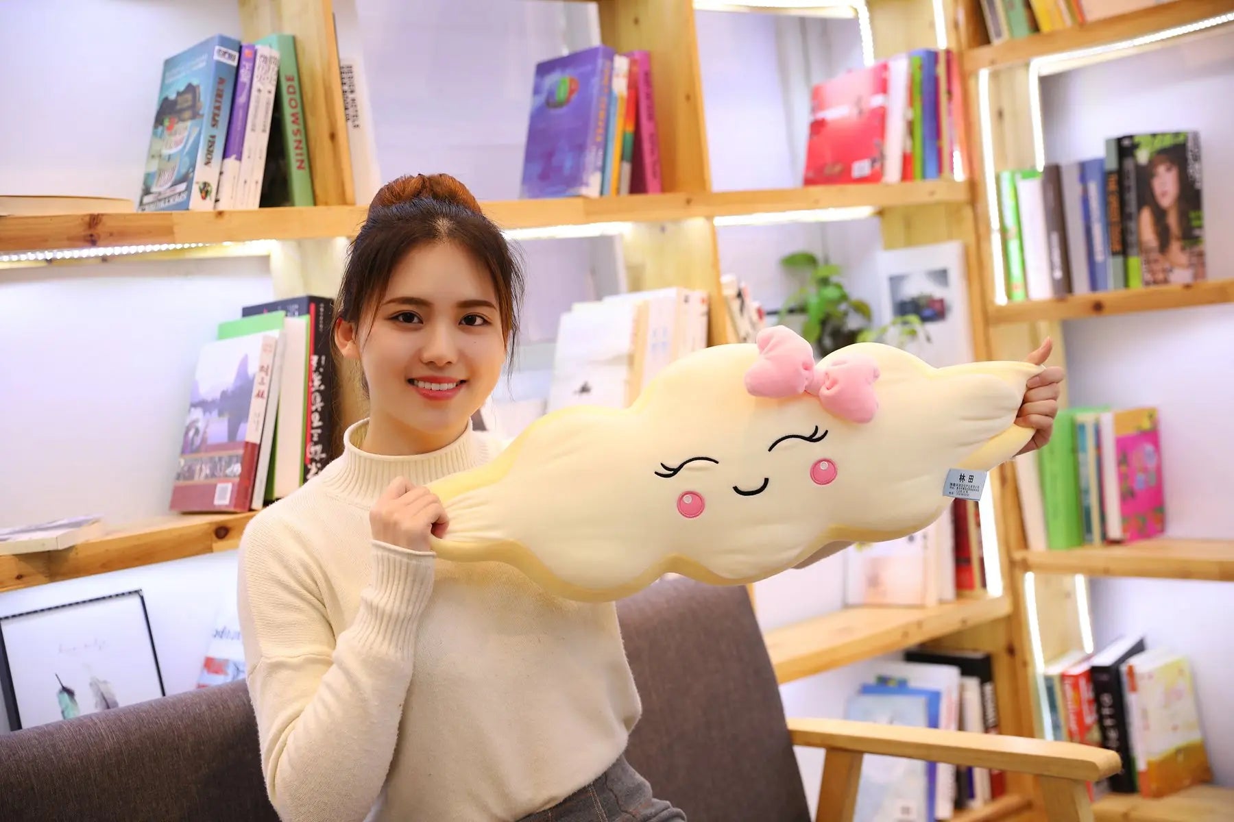 Kawaii Wolkenkissen – Weiches Grosses Plüschtier 50-90cm