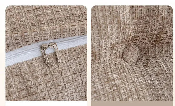 Rechteckiges Keilkissen aus 100% Polyester in grau 100x50x20 cm