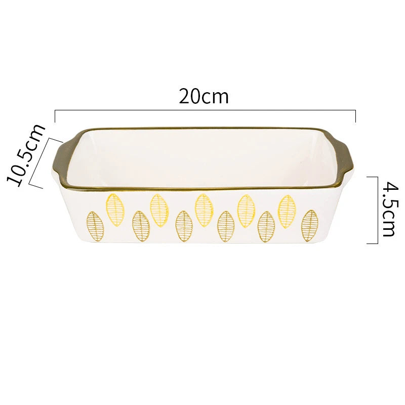 Keramik Backform – Blumen, Oval/Rechteck – Vielseitig