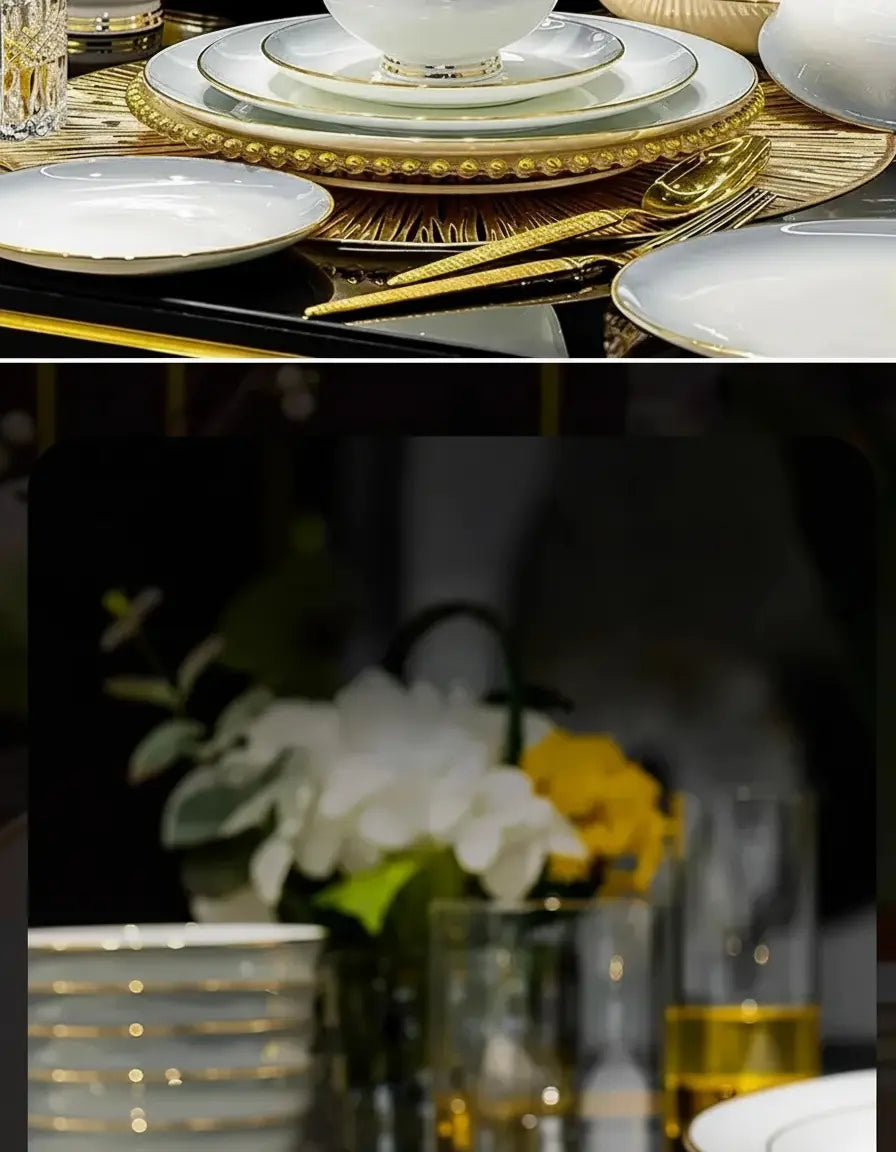 Keramik Bone China Set in verschiedenen Farben, umweltfreundlich, koreanisches Design