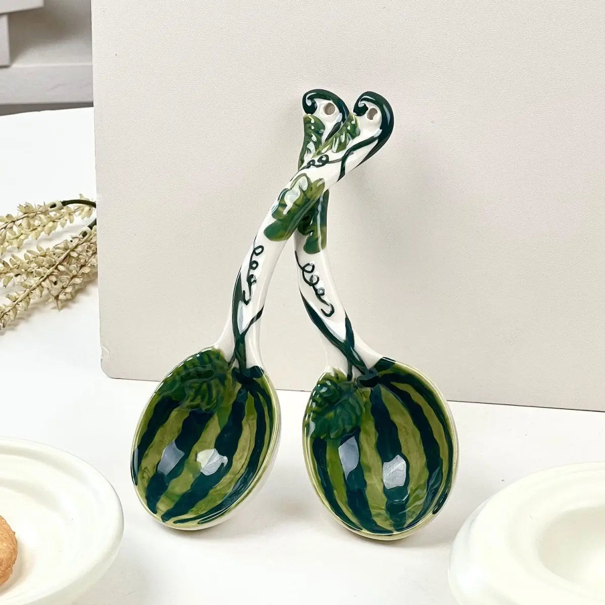 Keramik Dessertlöffel – Niedliches Design – Für Familien