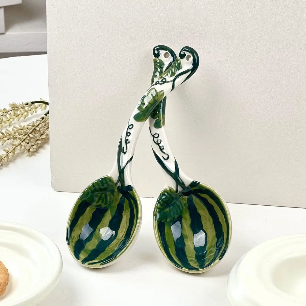 Keramik Dessertlöffel – Niedliches Design – Für Familien