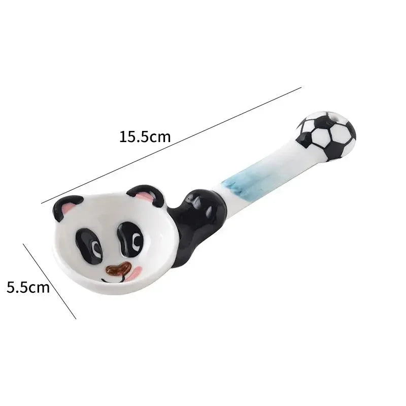 Keramik Dessertlöffel – Niedliches Design – Für Familien