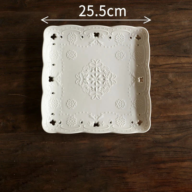 Keramik Dim Sum Teller – Europäisch - Hotelgebrauch