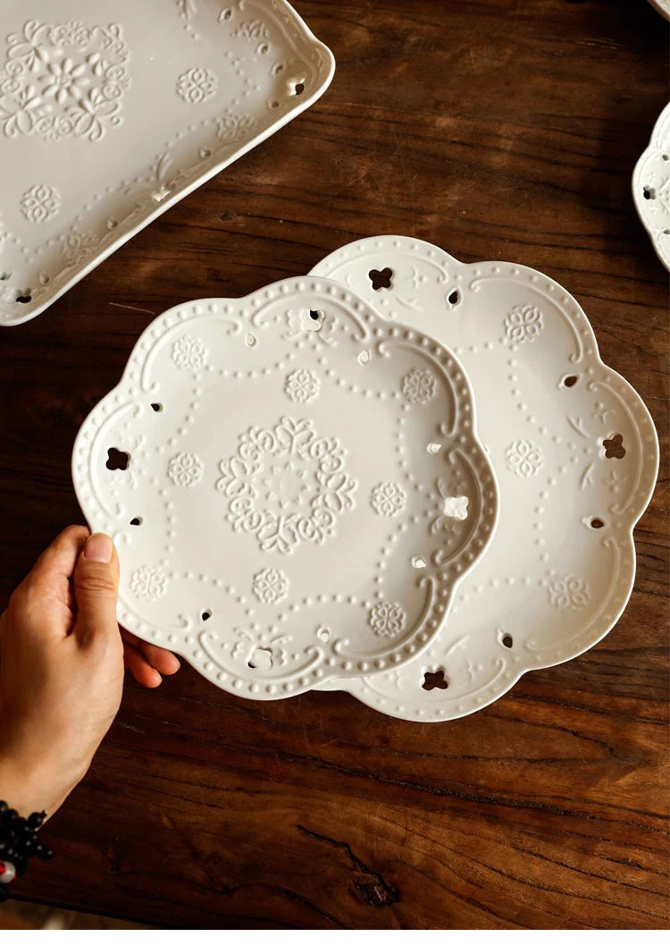 Keramik Dim Sum Teller – Europäisch - Hotelgebrauch