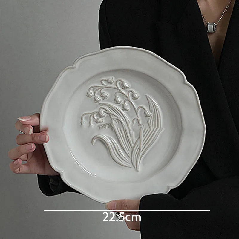 Keramik Geschirr Set – Europäisches Design – Teezeit-tauglich