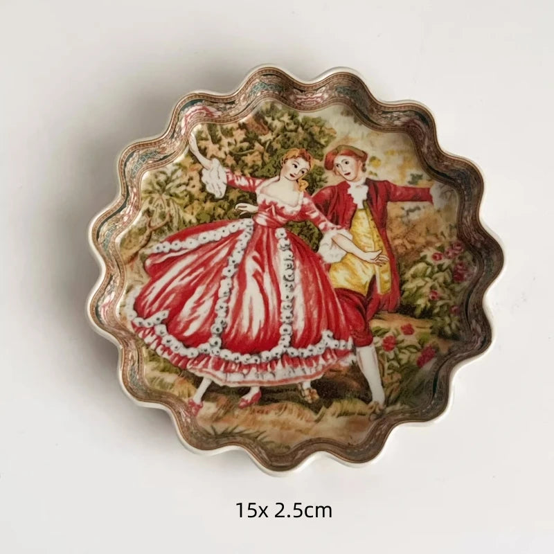 Keramik-Geschirrset – Europäische Kunst – Handgemacht