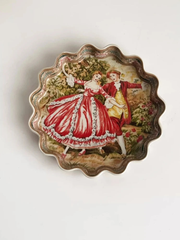 Keramik-Geschirrset – Europäische Kunst – Handgemacht