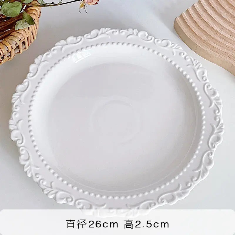 Keramik Geschirrset – Retro Stil – Westliche Küche