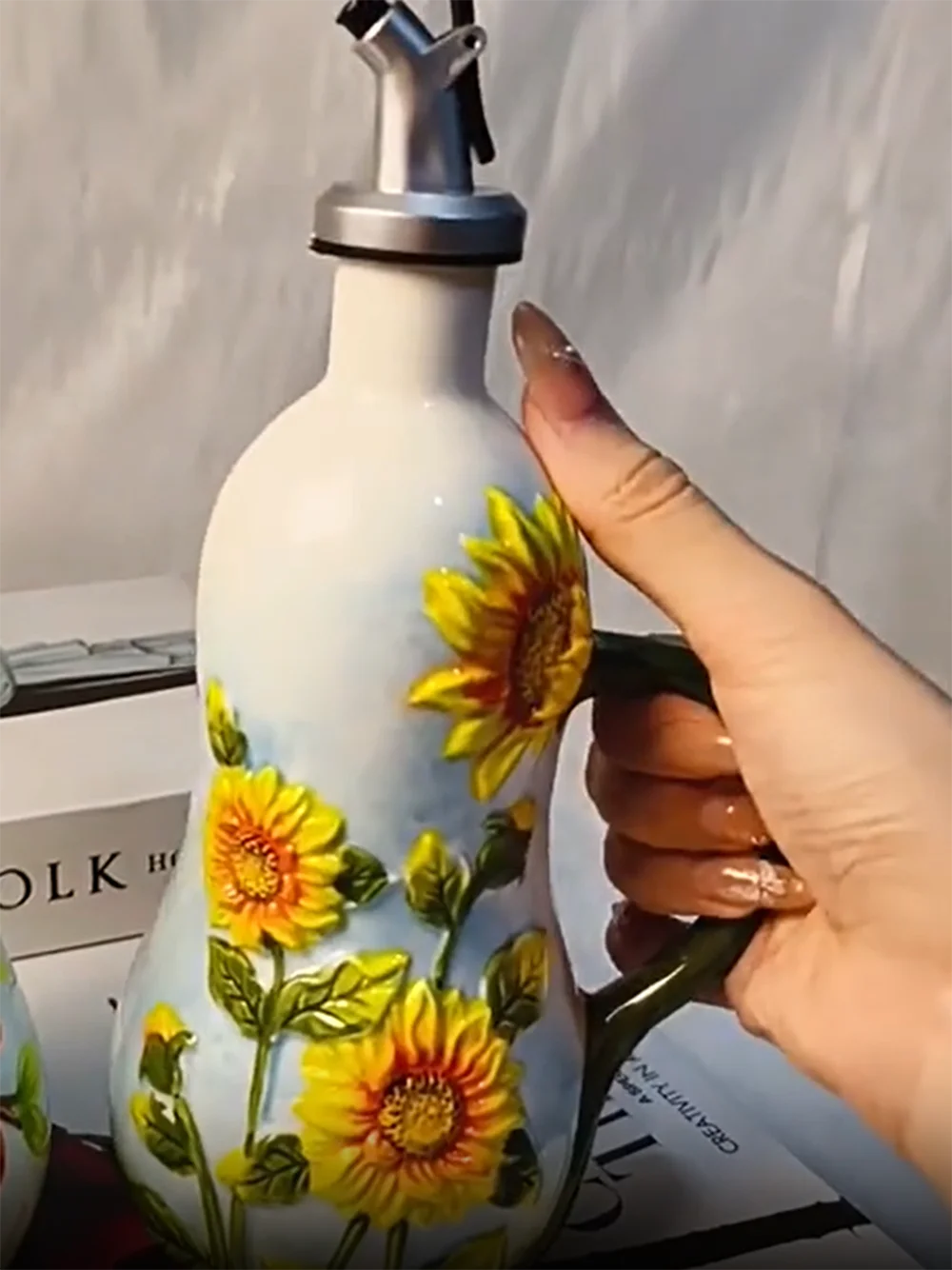 Keramik Gewürztopf – Unterglasur Küchenutensil