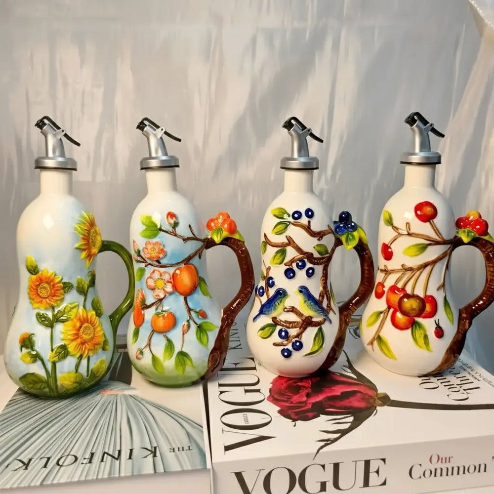 Keramik Gewürztopf – Unterglasur Küchenutensil