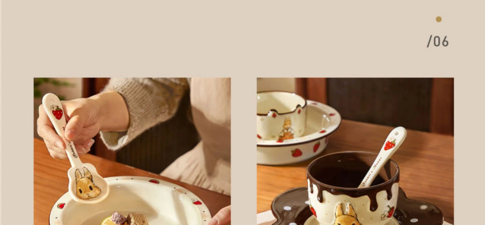 Keramik Hasenschale – Porzellan Relief Design – 11.4cm