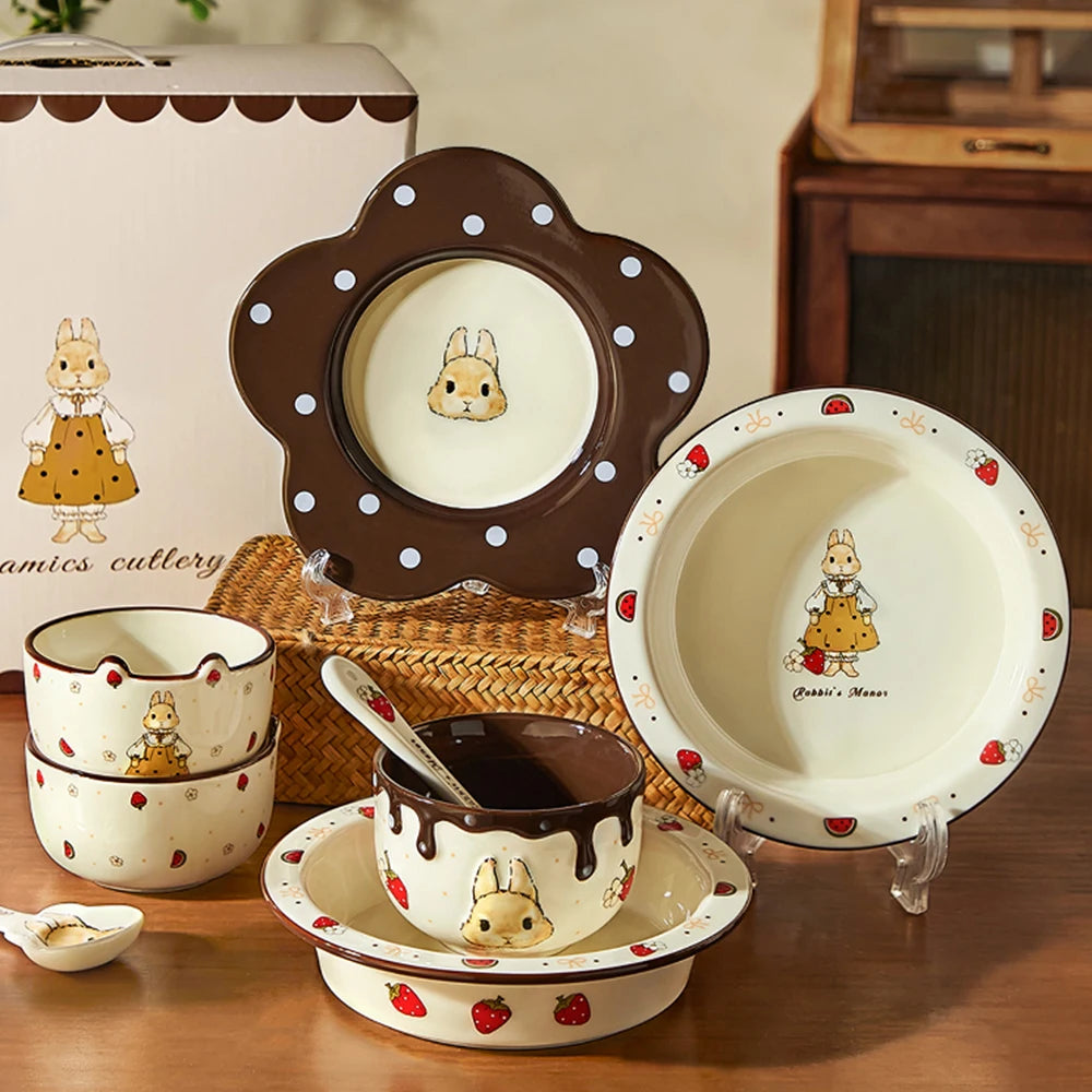 Keramik Hasenschale – Porzellan Relief Design – 11.4cm