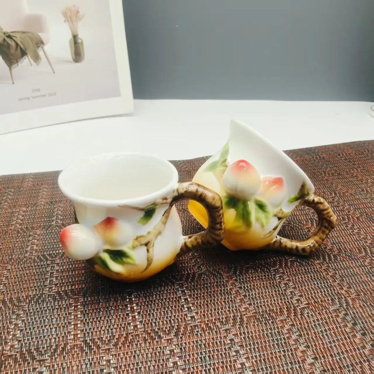 Keramik Kaffeefilter Set – Kreatives Design – 200ml