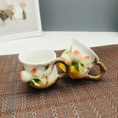 Keramik Kaffeefilter Set – Kreatives Design – 200ml