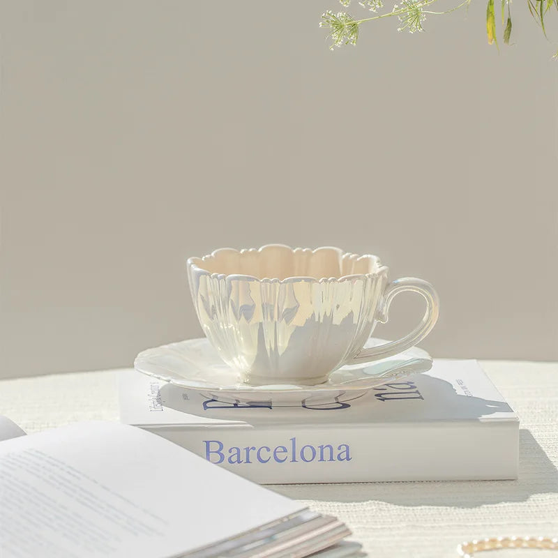 Keramik Kaffeetasse – Kreatives minimalistisches Design 300ml