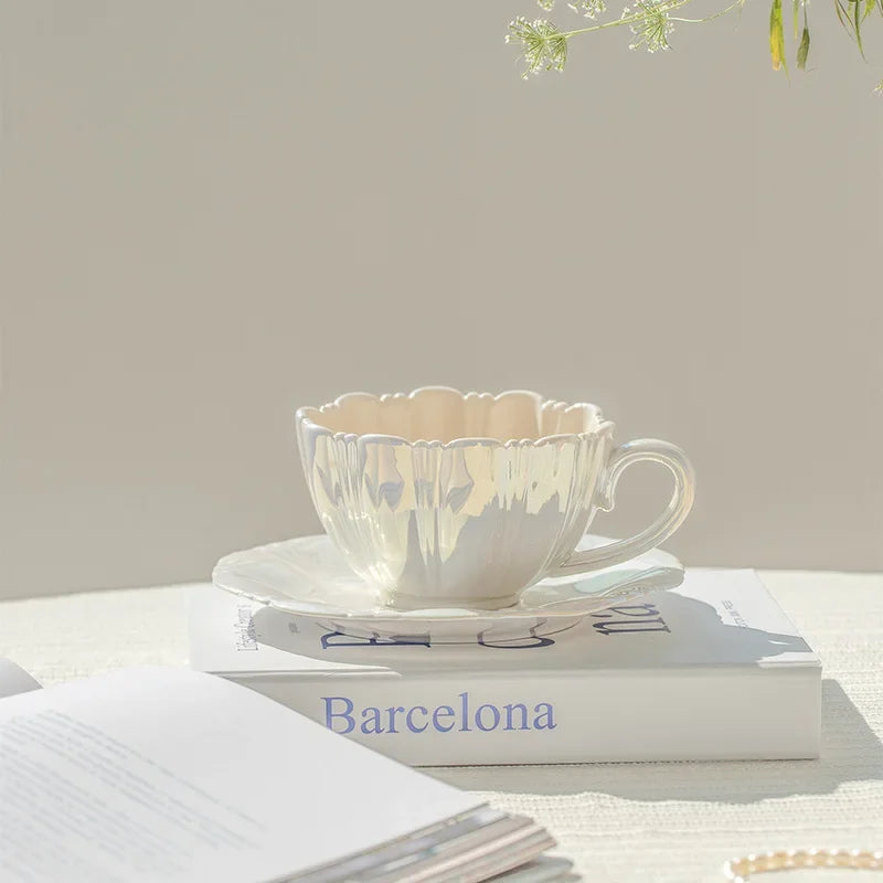 Keramik Kaffeetasse – Kreatives minimalistisches Design 300ml