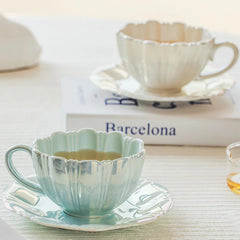 Keramik Kaffeetasse – Kreatives minimalistisches Design 300ml