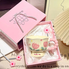 Keramik Kaffeetasse – Porzellan Handgriff – Umweltfreundlich