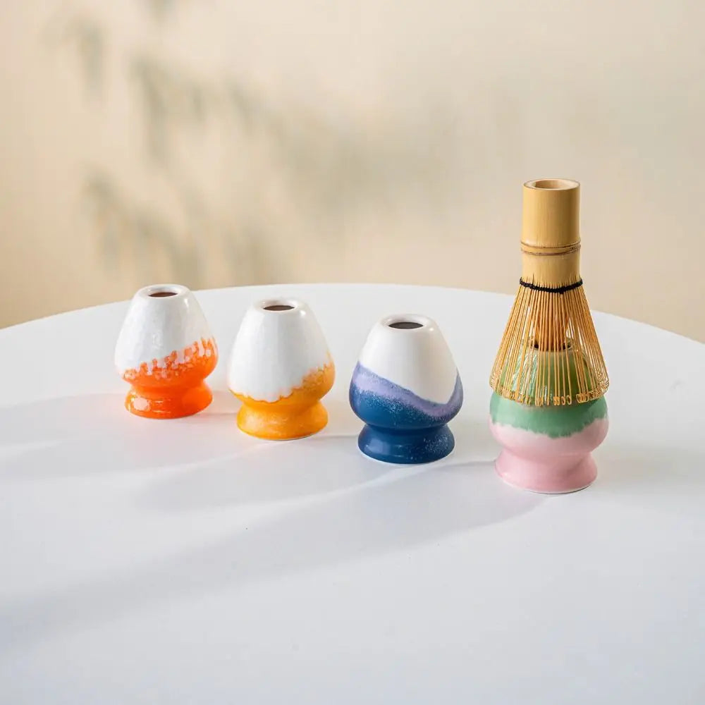 Keramik Matcha Schale – Handgefertigtes Design mit Ausguss