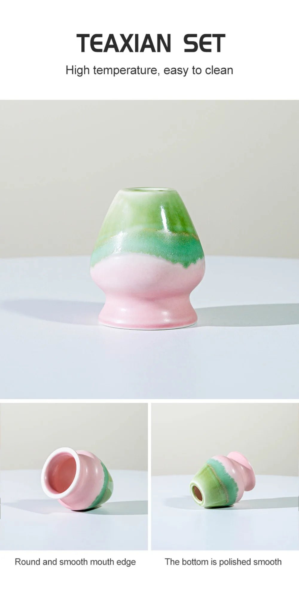 Keramik Matcha Schale – Handgefertigtes Design mit Ausguss