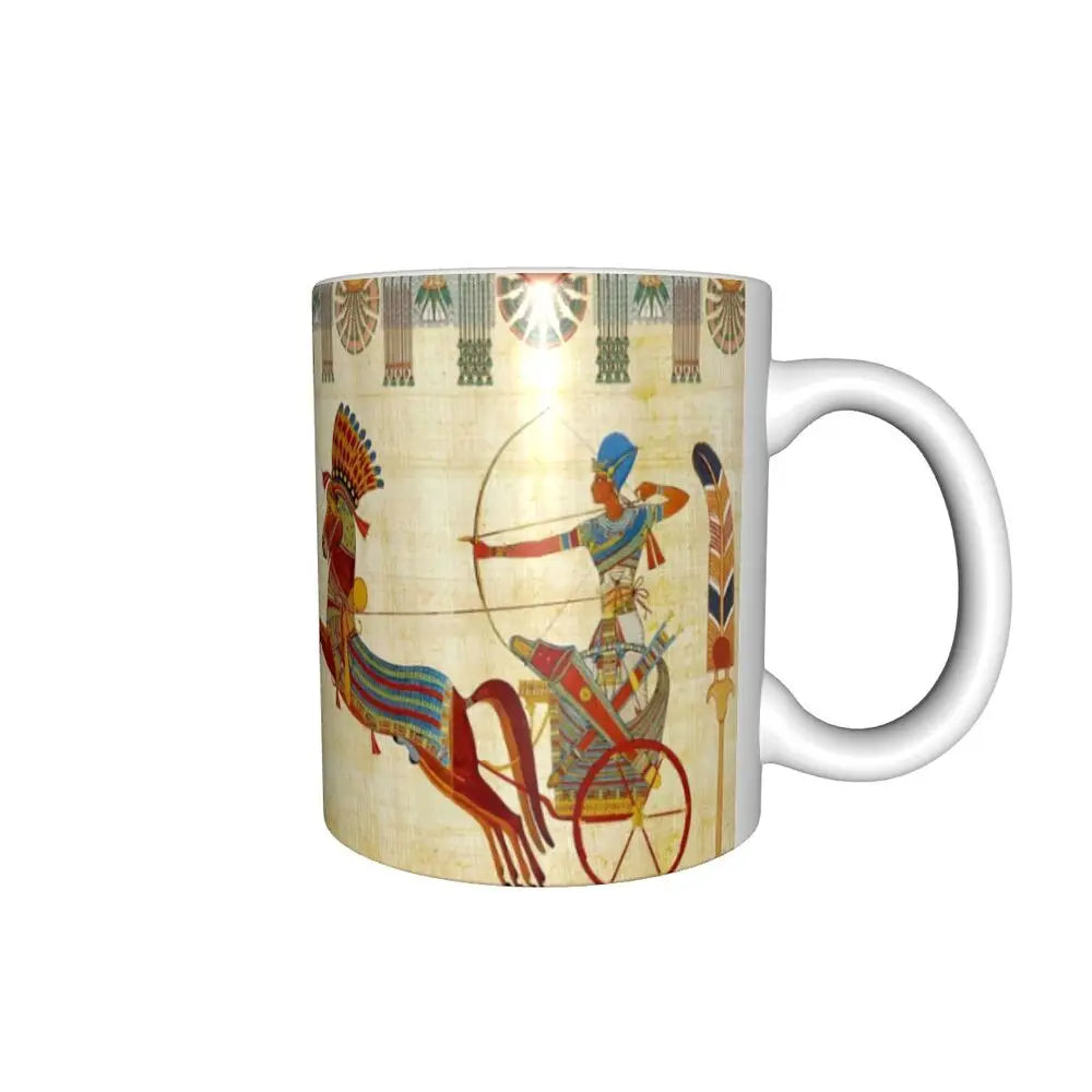 Keramik Mythologie Tasse – Handgriff Klassik Design