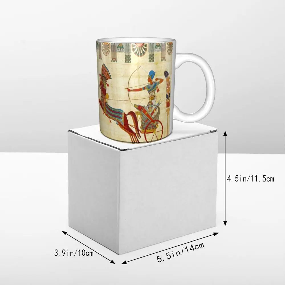 Keramik Mythologie Tasse – Handgriff Klassik Design