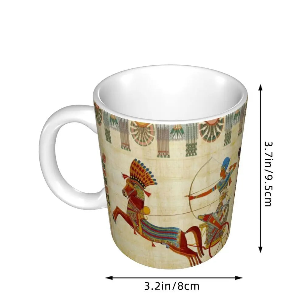 Keramik Mythologie Tasse – Handgriff Klassik Design