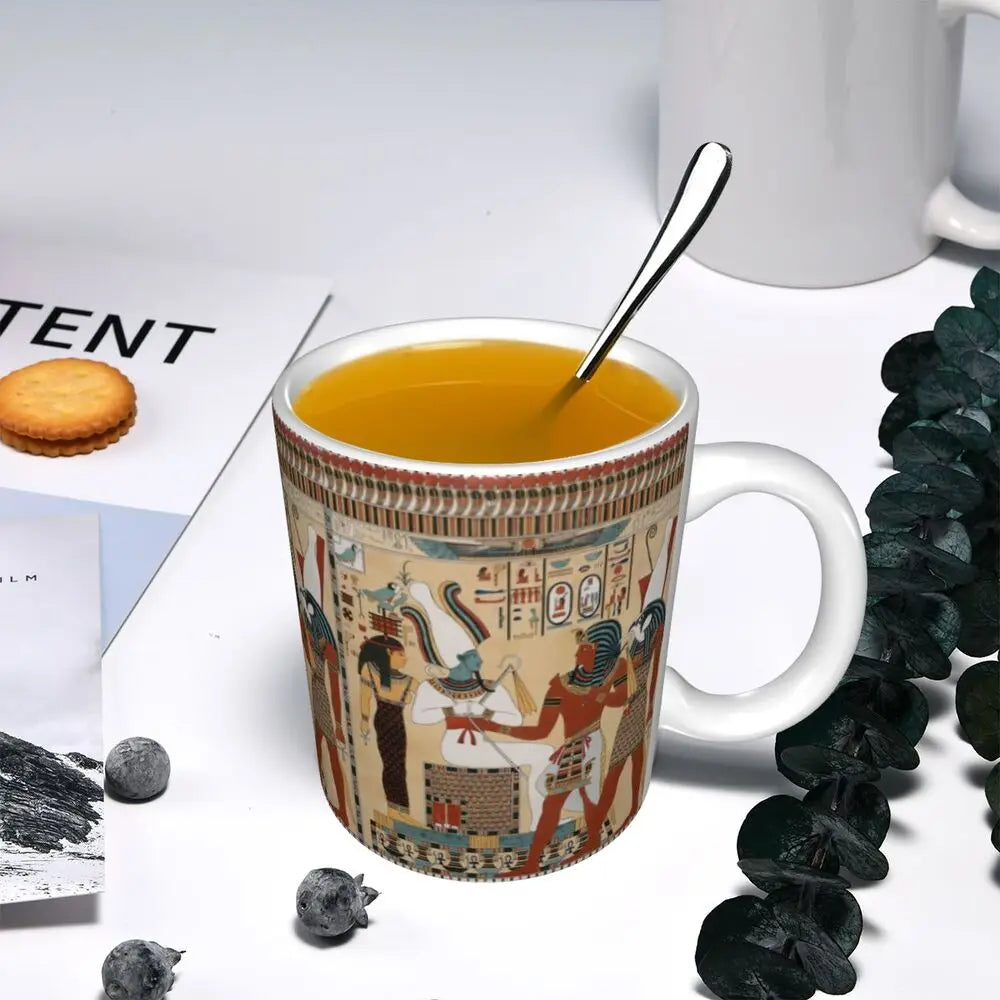 Keramik Mythologie Tasse – Handgriff Klassik Design