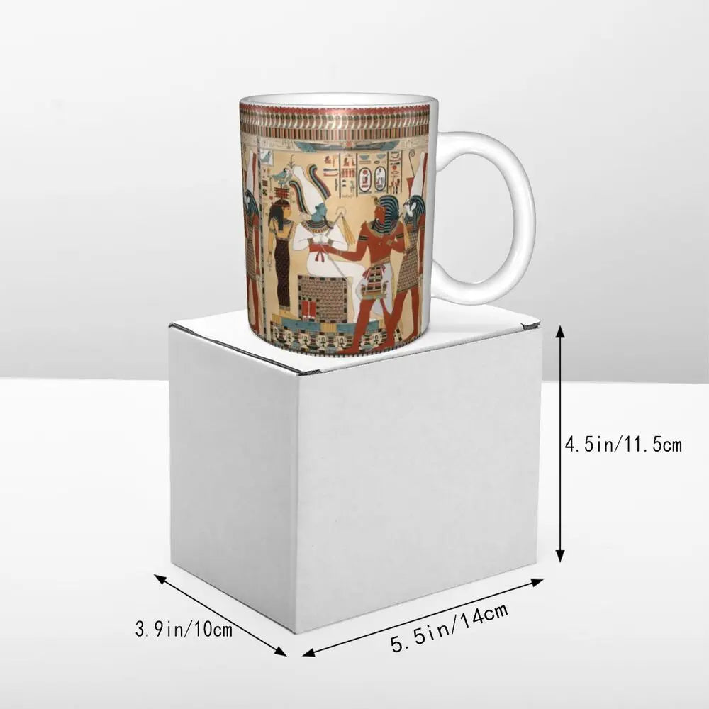 Keramik Mythologie Tasse – Handgriff Klassik Design